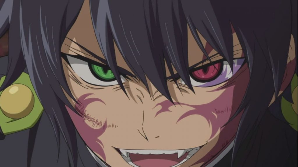 Protagonist with inner demons