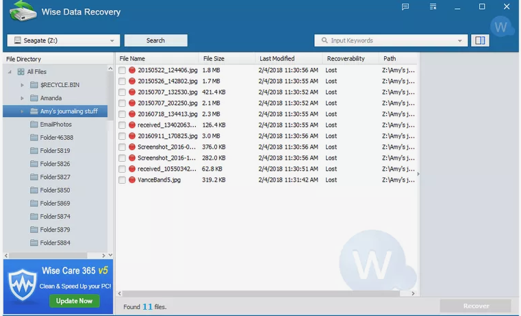 data recovery